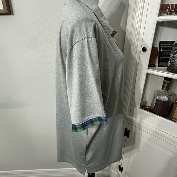 William Murray Golf Gray Polo with Relaxed Fit - Picture 5 of 7